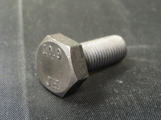 (image for) M6 X 1.0 HEX BOLT 10.9 FINISHES ARE (ZINC OR BLACK)